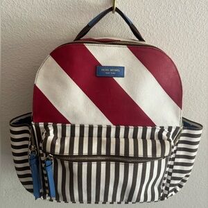 Vintage Henri Bendel canvas packpack